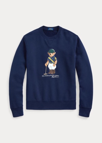 Men's Polo Ralph Lauren Riding Bear Sweatshirt | 329580DSH